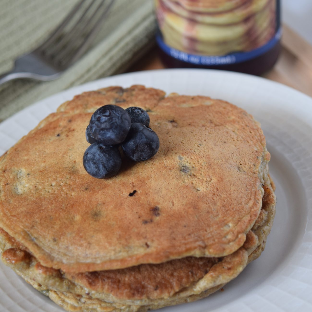 The Perfect Blueberry Pancakes Fitfoodtastic